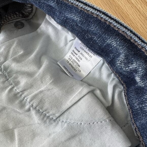 Judy Blue Jeans Boyfriend Fit Women's Size 7/28 jb82169lt Distressed Denim - Picture 4 of 8